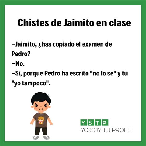 Los 49 mejores chistes de Jaimito que te harán llorar。